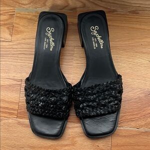 Seychelles Black Woven Women's Shoes